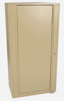 Secure wardrobe Times Two Rotating Cabinet